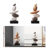 ราคา [Qklmdt] ประดิษฐ์หินทรายรูปปั้นเรซิ่นประติมากรรมศิลปะหุ่นสก์ท็อปเครื่องประดับตารางกลางหัตถกรรมจากเรซินคุณภาพเหมาะสําหรับห้องนั่ง (49803700742)