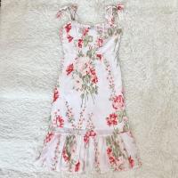 ราคา มือสอง ส่งต่อ เดรสสีขาวลายดอกไม้แดง ป้ายfashion เดรสงานป้าย งานป้ายมือสอง ส่งต่องานป้าย ส่งต่อเดรส เดรสไปทะเล เดรสแฟชั่น (4683281846)