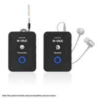 ราคา M-vave หูฟังไร้สายระบบชาร์จ 2.4GHz เครื่องส่งสัญญาณและตัวรับสัญญาณ Mono/Stereo สวิทช์ 24bit/48KHz Lossless เครื่องส่งสัญญาณดิจิตอลคุณภาพเสียงสําหรับ (26612794457)