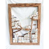 ราคา กรอบรูปติดผนังบ้านไม้จิ๋วงานแฮนด์เมด (20945256030)