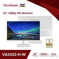 ราคา Viewsonic Monitor VA2432-H-W (White) / 24” / Full HD / IPS panel / 100 Hz / 1 ms (จอมอนิเตอร์) ประกันศูนย์ 3 ปี (28470003637)
