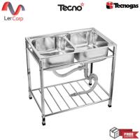 ราคา Tecno อ่างล้างจาน 2 หลุม แบบตั้งพื้น Tecnostar TNS TT 8248 S (24027813674)