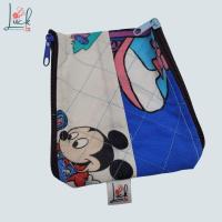 ราคา กระเป๋าผ้าโชคดี แฮนด์เมด รุ่นซิปข้าง size M (40106705120)