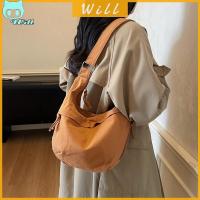 ราคา ✿WILL✿กระเป๋าสะพายไหล่.Canvas ขนาดใหญ่ สไตล์สำหรับผู้หญิง (สีน้ำตาลอ่อน) (50150259333)