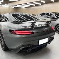 ราคา Real Carbon Fiber Rear Trunk Spoiler Wing for Benz AMG GT GTS GTC GTR C190 Coupe Rear Boot Spoiler (47802474968)