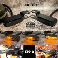 ราคา ไฟเลี้ยวแต่ง LED จับใต้แฮน ไฟเลี้ยววิ่ง เหมาะสำหรับมอเตอร์ไซต์สไตล์ คลาสสิค วินเทจ เรโทร บ๊อบเบอรฺ คาเฟ่ HD และ อื่นๆ (9386384473)