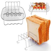 ราคา SET อุปกรณ์เสริมหม้อทอดไร้น้ํามัน สเตนเลส พร้อมตะแกรงทอดไร้น้ํามัน 4 ชิ้น ต่อชุด 2 ชิ้น (19401896804)