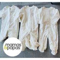 ราคา Mamas&papas ชุดนอนคลุมเท้าสีขาว (23957811799)