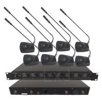 ราคา YUGO ชุดไมค์ประชุมไร้สาย ไมค์ลอยไร้สาย 8 ตัวไมโครโฟน ประชุม WIRELESS CONFERENCE MICROPHONE (6263544107)