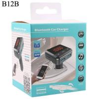 ราคา บลูทูธในรถ Car Bluetooth MP3 FM Transmitter USB3.0 car Charger BC12B (41054376631)
