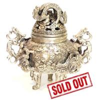 ราคา กระถางกำยานลายเก้ามังกรจีน (6846437680)