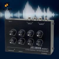 ราคา [KOZEEY] EQ207 7 Band Equalizer Stereo สําหรับการแสดงสดบันทึกบ้านเสียงสด (27193836927)