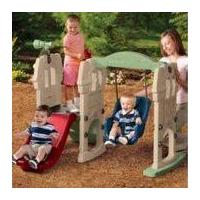 ราคา ของเล่น Little tikes มือสอง รุ่น little tikes endless adventures swing slide USA.100% (17865983148)