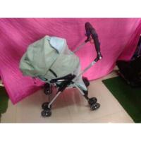 ราคา รถเข็นเด็ก Aprica สีเขียวอ่อน สภาพสวย 90% (1229950076)