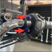 ราคา น๊อตประกับแฮนด์(เล็ก) Pcx ทุกปี ,Sonic,Dash, MSX, Zoomer-x,KSR,ADV/scoopy ทุกปี งานสแตนเลส(1 ชุด 4 ตัว) (24069292999)