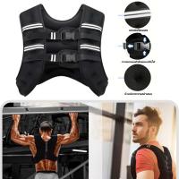 ราคา เสื้อถ่วงน้ำหนัก Weighted Vest สำหรับออกกำลังกาย โหนบาร์​ ดัมเบลล์ ฝึกเวทเทรนนิ่ง เสื้อกั๊ก Weight Training 5KG 8KG (43573927261)