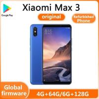 ราคา โทรศัพท์ตกแต่งใหม่โทรศัพท์มือสอง Xiaomi Mi Max 3 98% ใหม่มือสอง Phone6.9 นิ้ว 4G RAM 64GB ROM ลายนิ้วมือ 4G Android โทรศัพท์สมาร์ทสมาร์ทโฟนโทรศัพท์มือถือซีรีส์ MAX (41769994891)