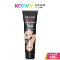 ราคา REVLON Colorstay Full Cover Foundation SPF10 เรฟลอน รองพื้นเนื้อมูสบางเบา. (17186860684)