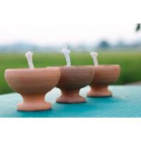 ราคา ผางประทีปดินเผา ตะเกียงน้ำมันดินเผาจุดได้นานถึง 8 ชั่วโมง (20557511207)