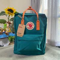 ราคา Fjallraven Kanken Classic Artic Green Backpack - สีส้มเผ็ด 16L Laptop 13inch (42368243422)