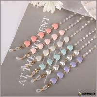 ราคา สายคล้องแว่นตาแฟชั่นรูปหัวใจ BENJMOORE สำหรับสวมใส่งานอ่านหนังสือ พร้อมลูกปัดและโซ่ (45100246916)