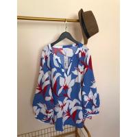 ราคา LIZ Claiborne ใหม่ป้ายห้อย เสื้อผู้หญิงคอจีนวี ทรงโคล่ง (20690350138)