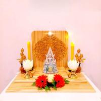 ราคา หิ้งพระสวยๆ หิ้งพระโมเดิร์น ติดผนัง หิ้งพระตั้งโต๊ะ ลายไม้สน หิ้งพระแนวลอฟท์​ หิ้งพระความมงคล S056 (20448371786)