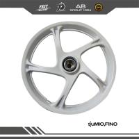 ราคา วงล้อแม็กหน้า สีขาว ขอบ 14 นิ้ว รุ่น FINO MIO (22726739666)