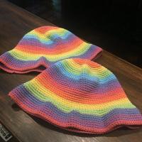 ราคา หมวกไหมพรมสีรุ้ง (สีพาสเทล) (823207694)
