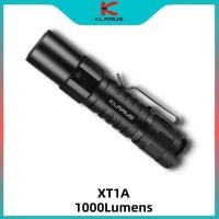 ราคา Klarus XT1A ไฟฉาย CREE XP-L HD V6 LED 1000 Lumens ชาร์จบัตรได้ พกพาสะดวก ใช้งานทุกวัน (50451033142)
