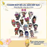ราคา CHARM LOL DOLL, Jibbitz LOL Doll Sticker ติดรองเท้า กระเป๋า - อุปกรณ์ตกแต่งตุ๊กตาสุดน่ารัก (44703298468)