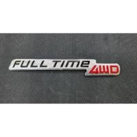 ราคา โลโก้ fullTime 4 WD สีดำแดง สำหรับติดรถ Fortuner (27238563682)
