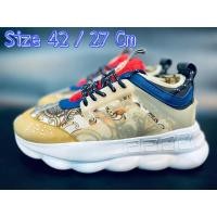 ราคา Versace Chain Reaction Sneakers in Multicolor (16606670937)
