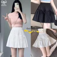 ราคา จัดส่งตอนนี้กระโปรงสั้นแฟชั่น กระโปรงผู้หญิง กระโปรงมีซับใน เอวยางยืดสูง ผ้าคุณภาพดี เรียบง่าย (26523364799)