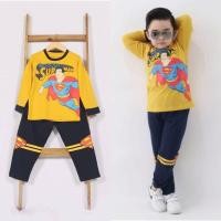 ราคา ชุดนอนเด็กชาย DC Superman Superhero ขนาด 10y 12y / ชุดนอนกางเกงขายาว Superman (29787916723)