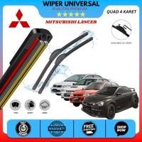 ราคา Mitsubishi Lancer Evolution Car Wiper 4 กระจกยางหนึ่งชุดซ้ายขวา (54251331233)