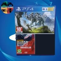 ราคา PS4 แผ่น ps4 ปกรวม Buddle 2 เกมส์คู่ Horizon Zero Dawn + Drive Club (2 แผ่นเกมส์) (25050708470)