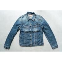 ราคา [DEFECT] Billy Dark Authentic แจ็คเก็ตยีนส์ผ้าฟอก Nudie ของแท้ 100% (21416946507)