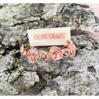 ราคา กำไลทองแดงแท้ลายดอกไม้ (25218035952)