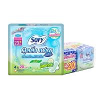 ราคา โซฟี ผ้าอนามัย คูลลิ่งเฟรช เนเชอรัล สลิม 23 ซม. 4 ชิ้น x 6 (40414190380)