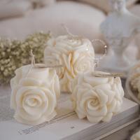 ราคา เทียนหอม Set 3 of rose candle(3ชิ้น) เทียนหอมตกแต่งบ้าน เทียนแท่งไขถั่วเหลือง ไม่มีพาราฟิน เทียนหอม ของขวัญ เทียนดอกไม้ (42400058506)