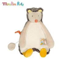 ราคา Moulin Roty ตุ๊กตาเสียงดนตรี ตุ๊กตากล่อมนอน ออร์แกนิค โมบายกล่อมเด็ก โมบายดนตรี ตุ๊กตาเม่นน้อย Galipette MR-655041 (7088821520)