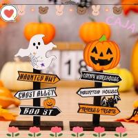 ราคา CAJA1 เครื่องประดับไม้ฮาโลวีน, DIY ของขวัญเทศกาลเครื่องประดับโต๊ะ, Creative Pumpkin Ghost Trick หรือรักษาบรรยากาศ Prop ฟักทอง Ghost Decor ฮาโลวีน (29092917340)