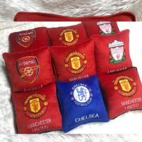 ราคา หมอนทีมฟุตบอล ⚽️ หมอนอิงเหลี่ยม หมอนในรถ แมนยู ลิเวอร์พลู อาเซนอล เชลซี งานปัก (27843844638)
