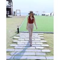 ราคา กางเกงขาม้าเอวสูงสีครีม (7455980536)