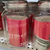 ราคา 1ขวด ขวดโหลมีฝาขนาด2ลิตร ขวดโหลแก้วแบบมีฝา ขวดโหลแก้วทรงกลมมีฝา (12109051308)