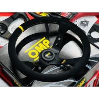 ราคา พวงมาลัย OMP WRC 350 mm. ก้านยก หนังกลับ มือสอง พร้อมแตรแท้ made in italy steering wheel พวง แท้ พวงแท้ พวงมือสอง (18825630877)