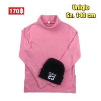 ราคา ❄️ เสื้อคอเต่าแขนยาว Uniqlo size 140 cm , เสื้อคอเต่าสีพื้น เสื้อคอเต่าสีชมพู เสื้อคอเต่าUniqlo (14603468989)