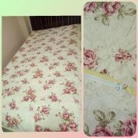 ราคา ปลอกที่นอน ปลอกผ้าห่ม ห่มได้ ปูรองนอนได้ 3.5 ฟุต มือสอง (ทำความสะอาดแล้วค่ะ) (12013458909)