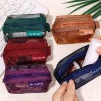 ราคา กระเป๋าเก็บไหมพรมตาข่ายมินิ - การท่องเที่ยว แบบพกพา ทํา ขึ้น ออแกไนเซอร์ ถุง -กระเป๋าเก็บสําหรับล้างแป้ง,ความงาม,จิปาถะ-สีวินเทจ,สแควร์,ระบายอากาศ,กระเป๋าใส่เหรียญใส (27000494810)